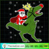 T REX SANTA RIDE FUNNY T SHIRT gigapixel standard scale 2 00x copy