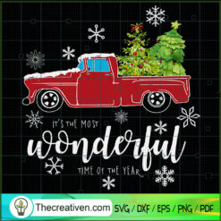 It's The Most Wonderful Time Of The Ye SVG Cut File fo Design 67541