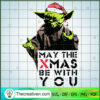 May The Xmas Be With You SVG Cut File for Cricut & Silhouette