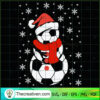 Football Christmas T Shirt snowman soccer Festive Unisex Adult copy