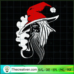 Gandalf Christmas SVG Cut File for Cricut & Silhouette