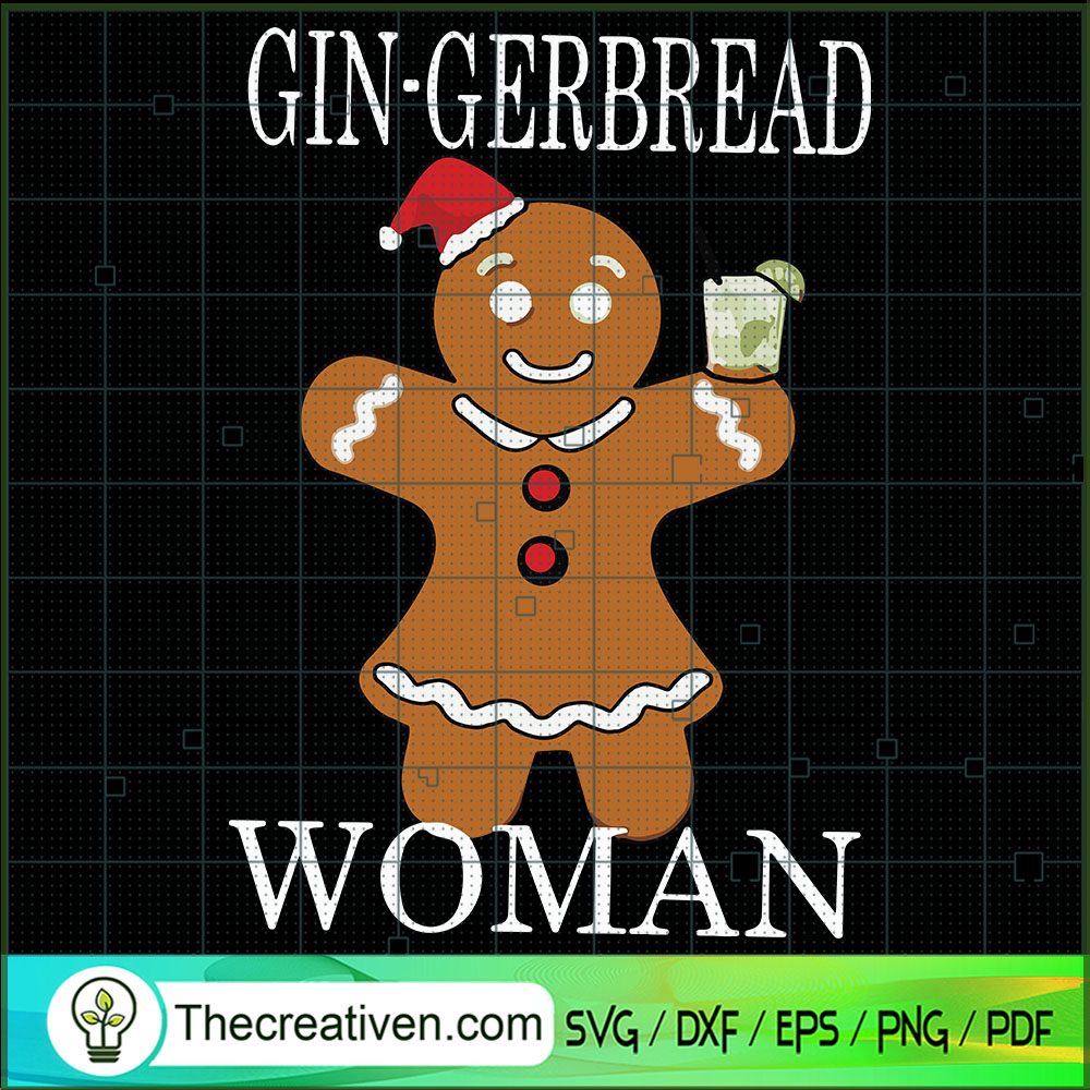 Gin-Gerbread Woman SVG, Gingerbread Drink SVG, Merry Christmas SVG 1 Gin-Gerbread Woman SVG, Gingerbread Drink SVG, Merry Christmas SVG