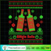 Gin SVG, Ginger Bells SVG, Ancohol Christmas Drink SVG