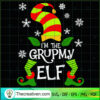 I M THE GRUMPY ELF FUNNY XMAS T SHIRT gigapixel standard scale 2 00x copy