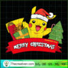 POKEMON Christmas T Shirt PIKACHU POKEMON Xmas Festive Gift Adults gigapixel standard scale 2 00x copy