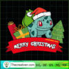 Bulbasaur Christmas SVG Cut File for Cricut & Silhouette