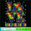 LOVE AUTISM AWERENESS MERRY CHRISTMAS T SHIRT gigapixel standard scale 2 00x copy