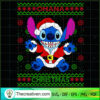 Ohana Christmas SVG, Funny Christmas SVG, Stitch Santa SVG