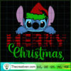Stitch Merry Christmas SVG Cut File for Cricut & Silho Design 68115
