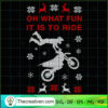 OH WHAT FUN IT IS TO RIDE MOTORCYCLE CHRISTMAS UGLY T SHIRT gigapixel standard scale 2 00x copy