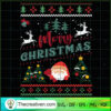MERRY CHRISTMAS SANTA CLAUS AND CHRISTMAS TREES T SHIRT gigapixel standard scale 2 00x copy