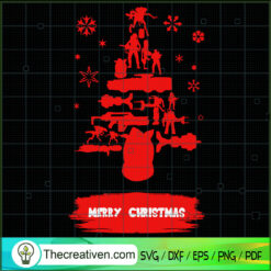 Toy Story Christmas Tree SVG, Funny Christmas SVG, Christmas Movie SVG
