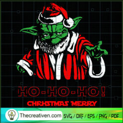 Ho Ho Ho Christmas Merry SVG Cut File for Cricut & Silhouette