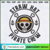 Straw Hat Pirate Crew Embroi Embroidery Design