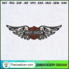 Logo Motor Harley Davidson C Embroidery Design