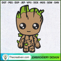 Groot Baby Embroidery Designs Embroidery Design – Digital Download