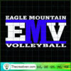 Eagle Mountain Volleyball SVG, EMV Logo SVG, Volleyball SVG 3 1 copy