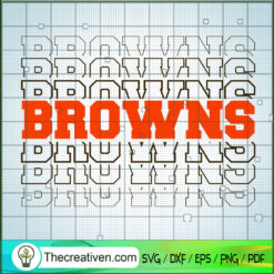 Cleveland Browns SVG, Browns Logo SVG, Football SVG