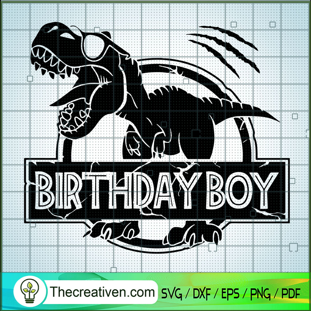 Birthday Boy SVG, Dinosaurus SVG, Birthday T-rex SVG 1 Birthday Boy SVG, Dinosaurus SVG, Birthday T-rex SVG