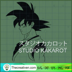 Studio Kakarot SVG, Son Goku SVG, Dragon Ball SVG