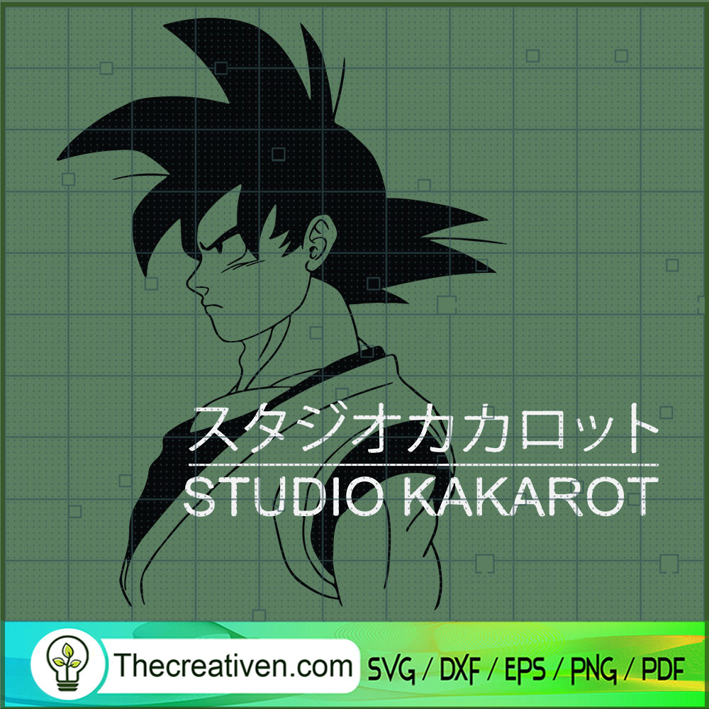 Studio Kakarot SVG, Son Goku SVG, Dragon Ball SVG 1 Studio Kakarot SVG, Son Goku SVG, Dragon Ball SVG