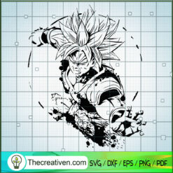 Goku Skill SVG, Son Goku SVG, Dragon Ball SVG