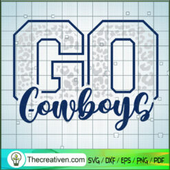 Go Cowboys SVG, Dallas Cowboys SVG, Football SVG