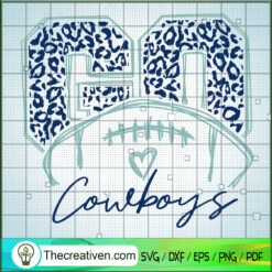 Go Cowboys Logo SVG, Dallas Cowboys SVG, Football SVG