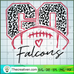 Go Falcons SVG, Atlanta Falcons SVG, Football SVG
