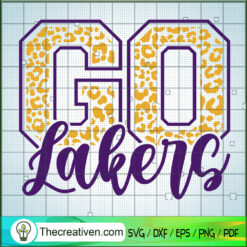 Go Lakers SVG, Los Angeles Lakers SVG, Football SVG