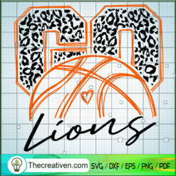 Go Lions SVG, Detroit Lions SVG, Football SVG