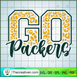 Go Packers SVG, Green Bay Packers SVG, Football SVG
