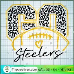 Go Steelers SVG, Pittsburgh Steelers Logo SVG, Football SVG