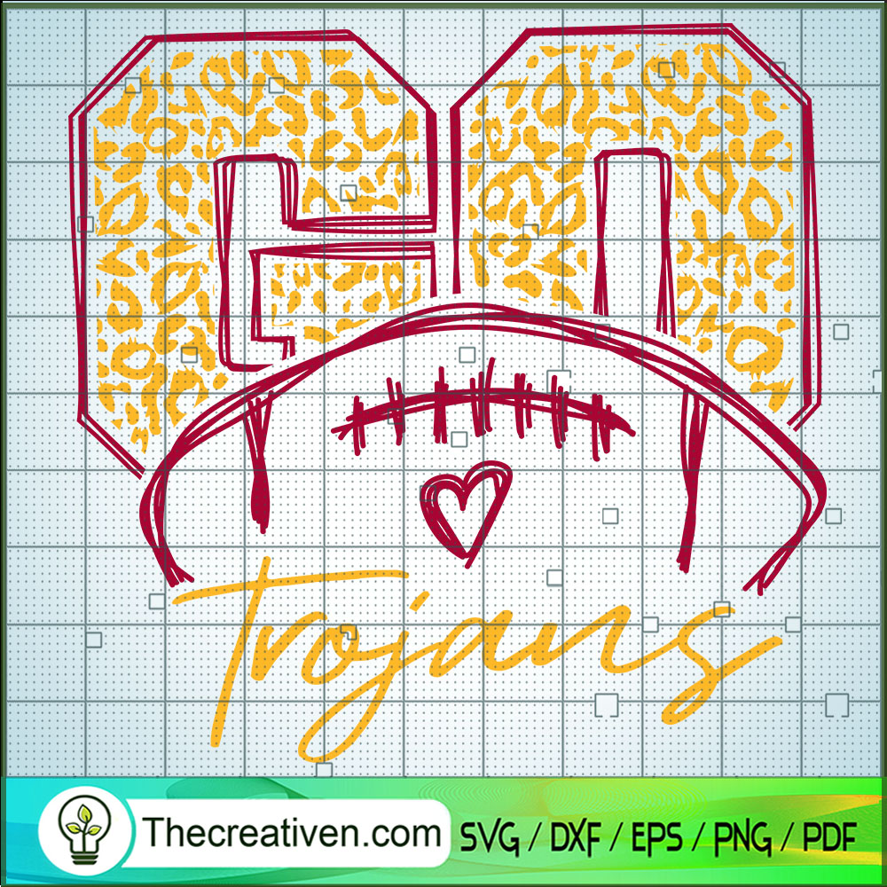 Go Trojans SVG, USC Trojans SVG, Football SVG 1 Go Trojans SVG, USC Trojans SVG, Football SVG