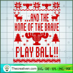 And The Home Of The Brave Pl SVG Cut File for Cricut
