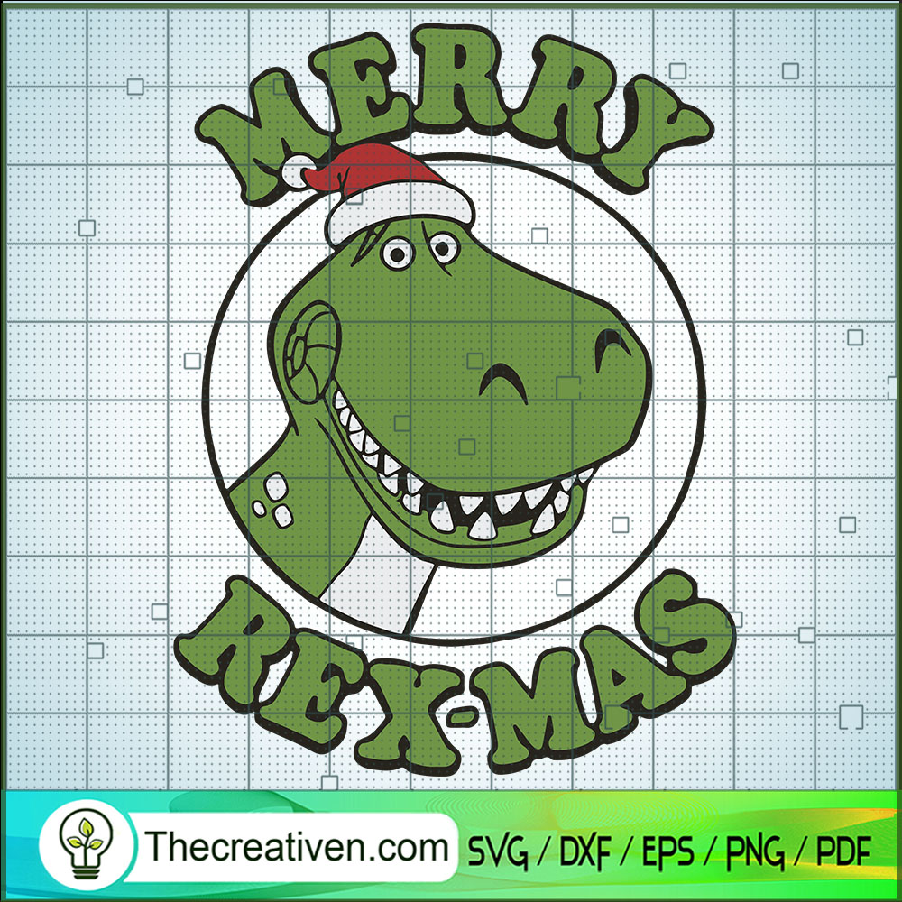 Merry Rex-mas SVG, T-Rex Christmas SVG, Funny Dinosaur Christmas SVG 1 Merry Rex-mas SVG, T-Rex Christmas SVG, Funny Dinosaur Christmas SVG