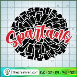 Spartans SVG, Spartans Football SVG, Sports Team SVG