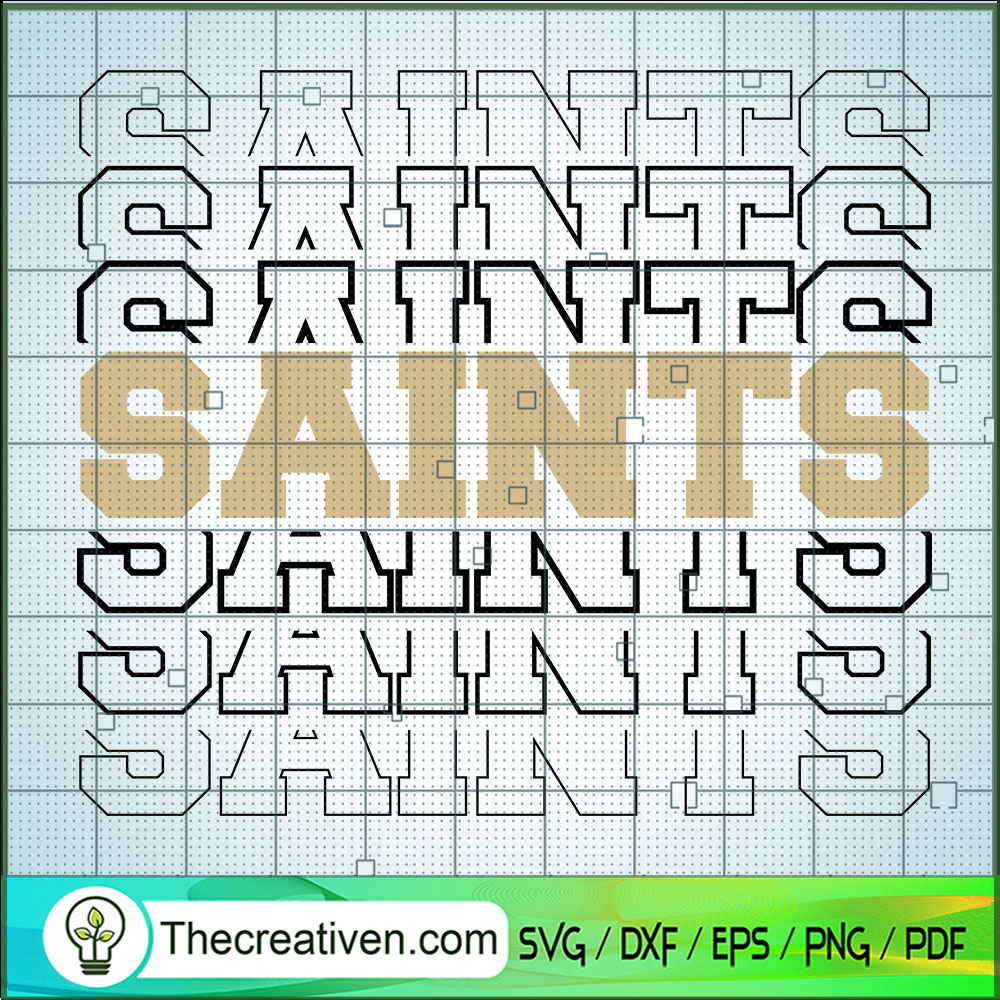 Saints Words SVG, Saints Logo Team SVG, Sports Team SVG 1 Saints Words SVG, Saints Logo Team SVG, Sports Team SVG