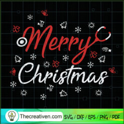 Merry Christmas SVG, Nurse Christmas SVG, Nurse SVG