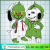 Grinch and Snoopy SVG, Grinch SVG, Snoopy SVG