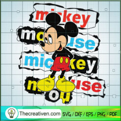 Mickey Mouse SVG, Walt Disney SVG, Disney Mickey SVG