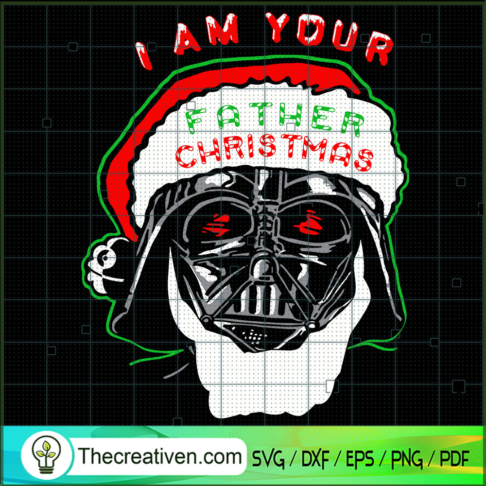 I Am Your Father Christmas SVG, Darth Vader Santa SVG, Star Wars SVG 1 I Am Your Father Christmas SVG, Darth Vader Santa SVG, Star Wars SVG