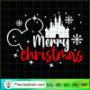 Merry Christmas SVG, Disney Land SVG, Merry Christmas Disney SVG
