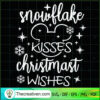 Snowflake Kisses Christmas Wishes SVG Cut File for Cri Design 69186 3 Untitled 29 copy