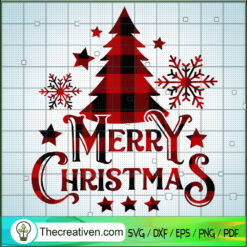 Christmas Tree SVG, Merry Christmas SVG, Xmas SVG
