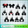 Bundle Disney Castle SVG Cut File for Cricut & Silhouette 2 12 copy 2