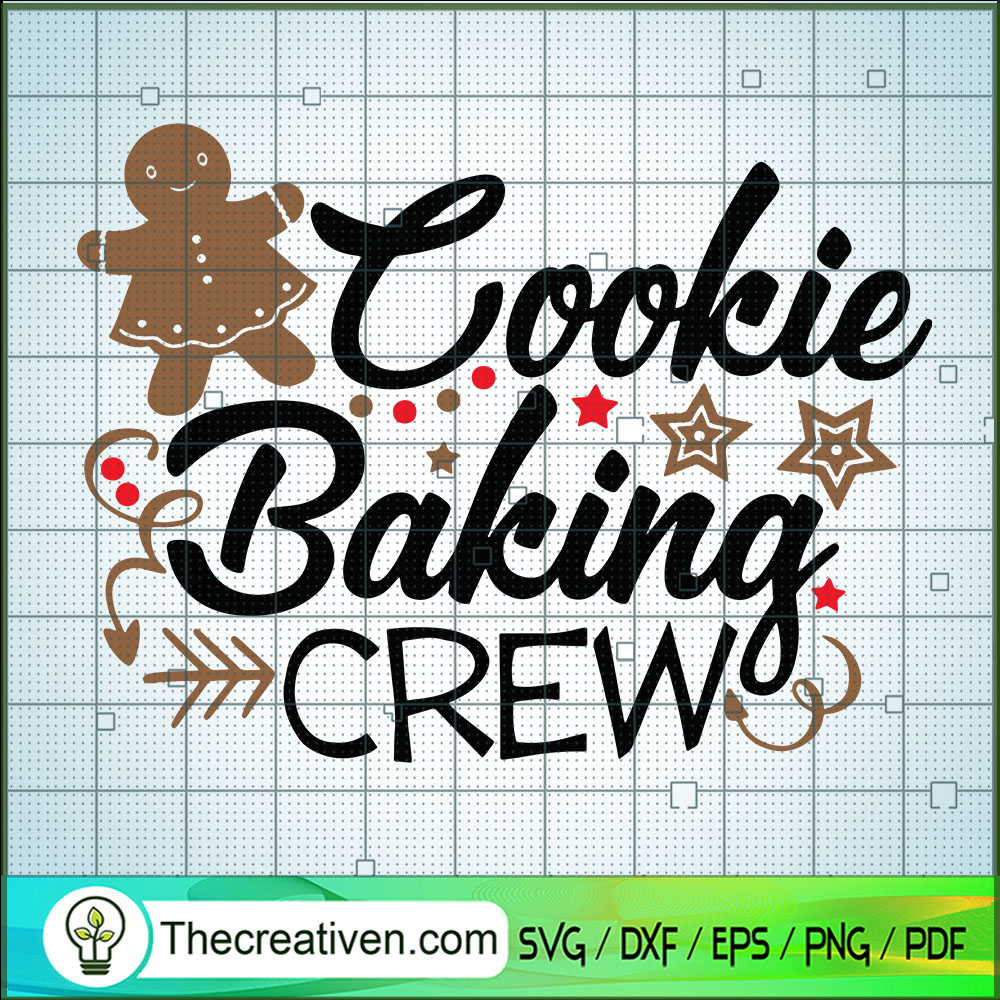 Cookie Backing Crew SVG, Gingerbread SVG, Love Christmas SVG 1 Cookie Backing Crew SVG, Gingerbread SVG, Love Christmas SVG