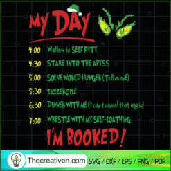 My Grinch Day SVG, Grinch Christmas SVG, The Grinch SVG