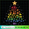 Colorful Christmas Tree SVG, Christmas Decor SVG, Merry Xmas SVG 3 40 copy 1