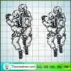 Jiu jitsu Skeleton Rear SVG Cut File for Cricut & Silhouette 2 51 copy